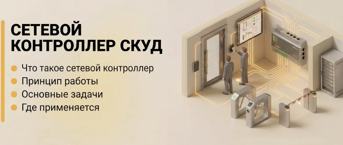 Что такое сетевой контроллер СКУД
