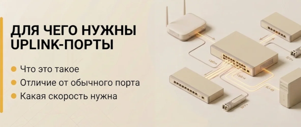 Для чего нужны uplink-порты