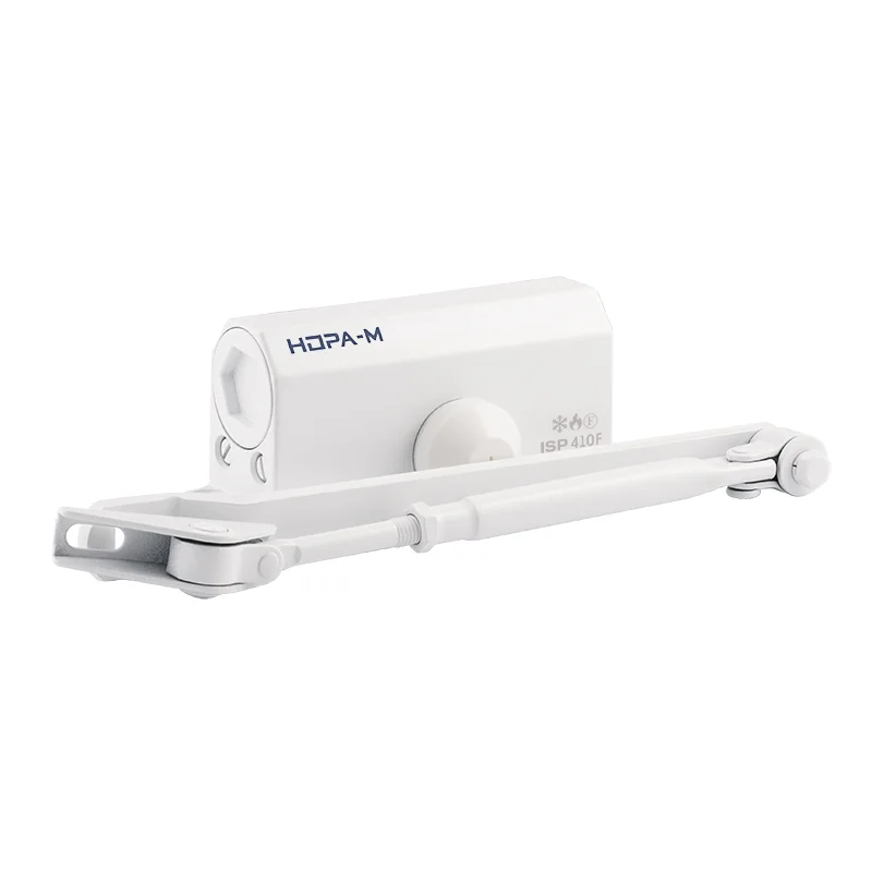 Дверной доводчик Нора-М ISPARUS 410 F (белый) до 60 кг, EN3
