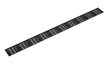 Cabeus VCM-42U-BK (10622c) Вертикальный 42U кабельный органайзер 19" Черный