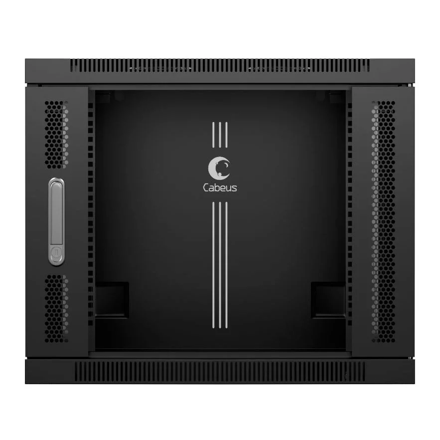 Cabeus SH-05F-18U60/45-R-BK (10773c) Настенный 18U телекоммуникационный шкаф 19"