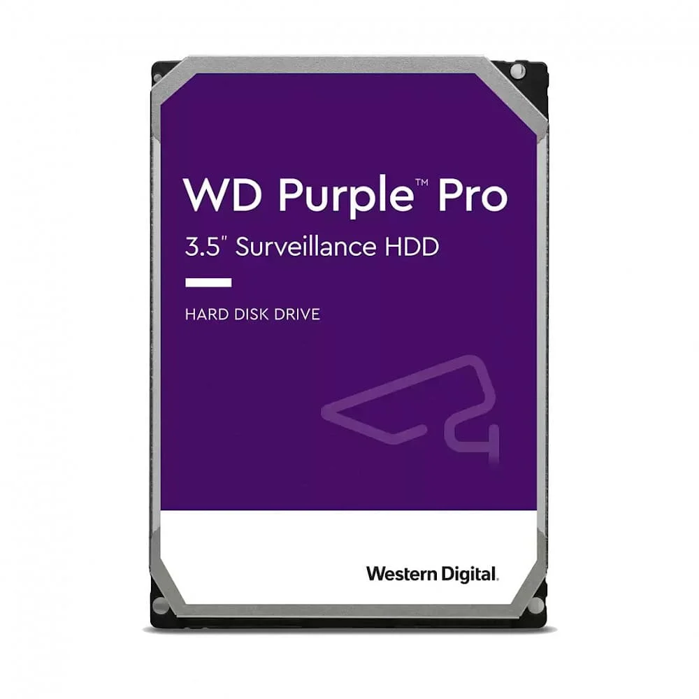 Жесткий диск HDD Western Digital WD181PURP, 18 ТБ, 256 МБ, 7200 об/мин