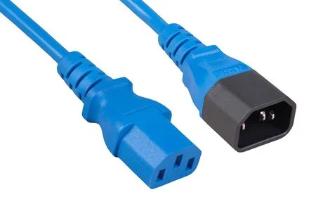 Cabeus PC-189-VDE-1.8M-BL (12023c) кабель питания IEC 320 C13 + IEC 320 C14, 1.8 м