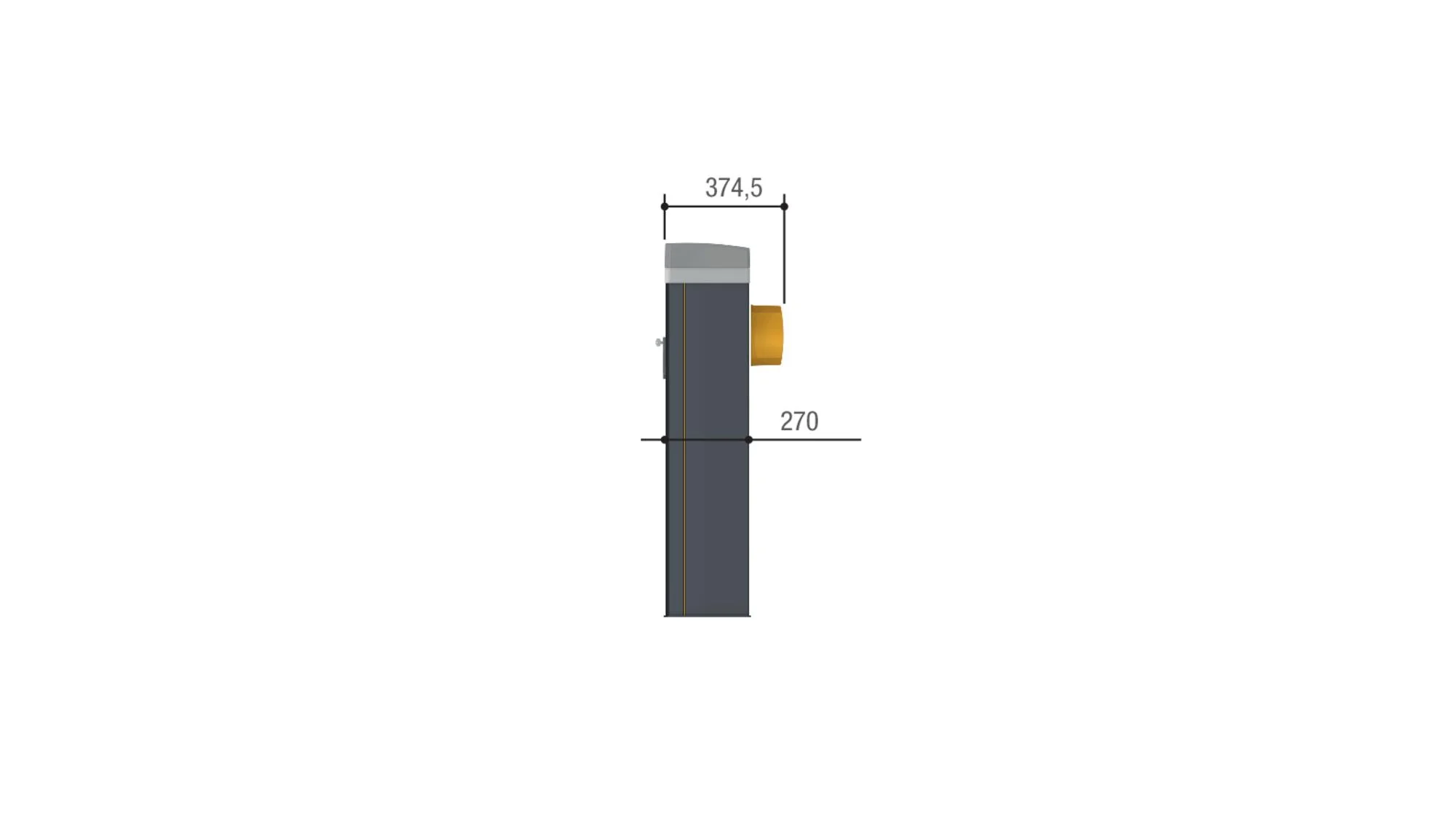 Шлагбаум CAME 803BB-0120