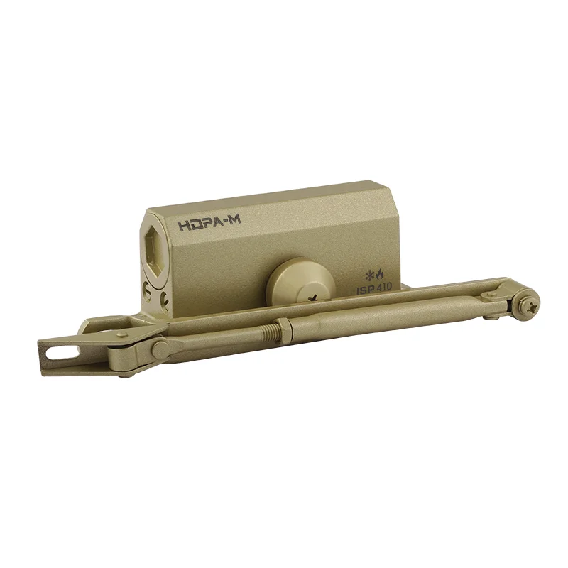 Дверной доводчик Нора-М ISPARUS 410 (золото) до 60 кг, EN3