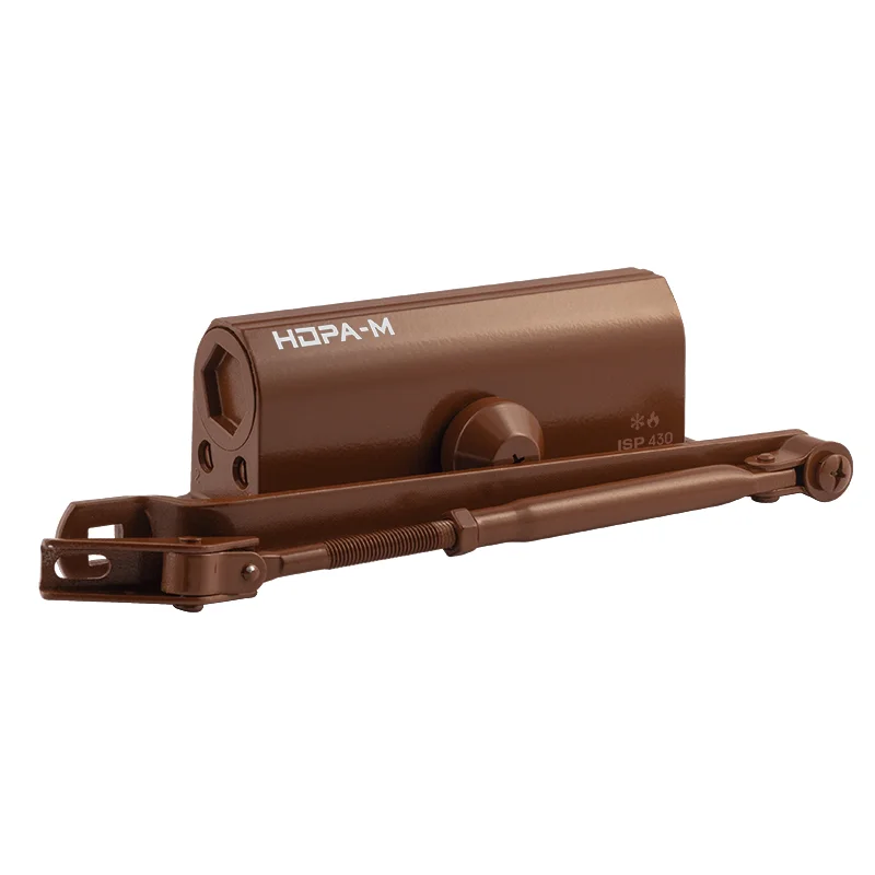 Дверной доводчик Нора-М ISPARUS 430 (коричневый) до 110 кг, EN5