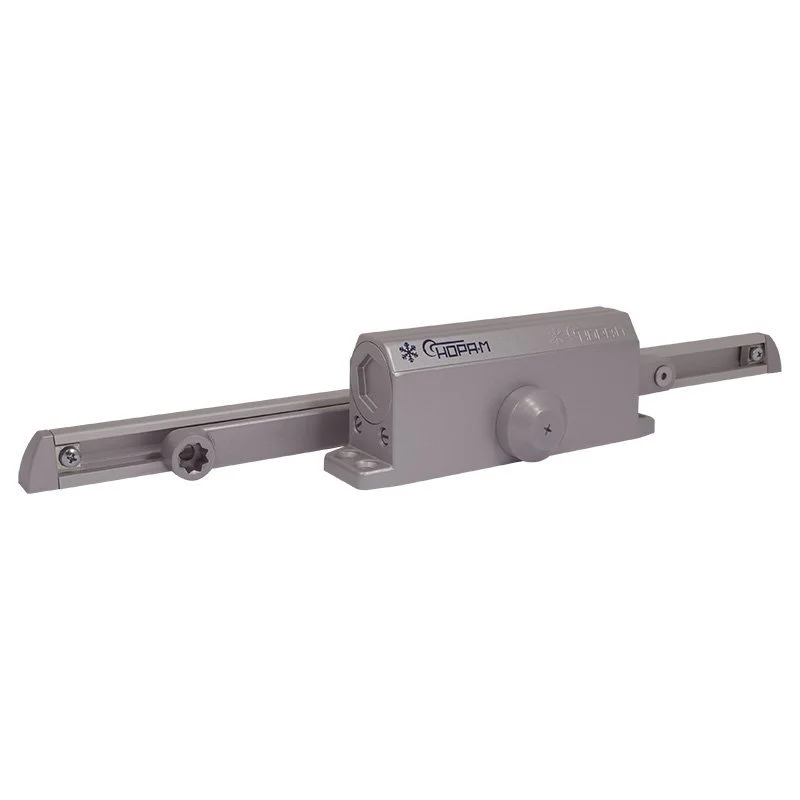 Дверной доводчик Нора-М №4S Slider (серый) до 110 кг, EN5