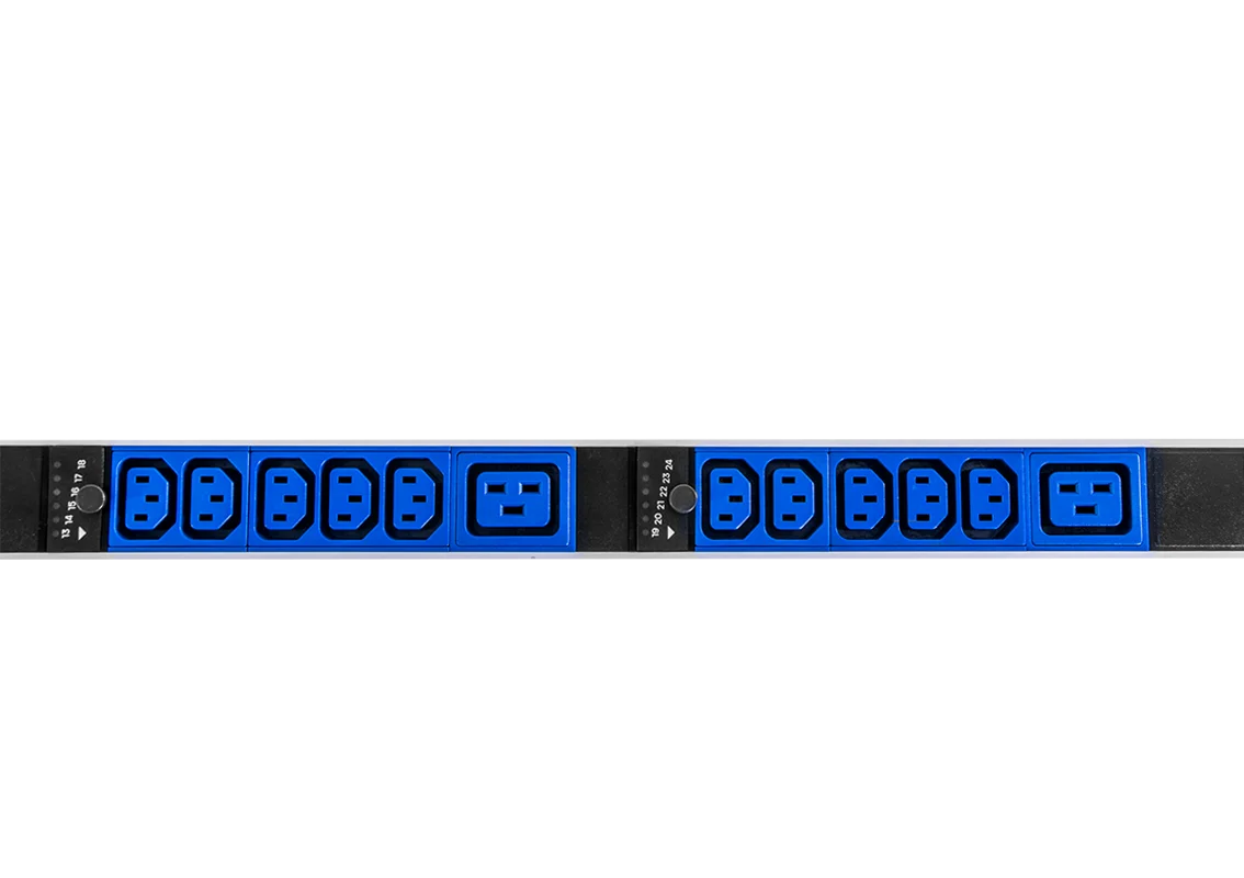 Rem R-2MC3-3x16-30xC13-6xC19-MCL-1820-3-3PN Вертикальный блок розеток 19" до 16А