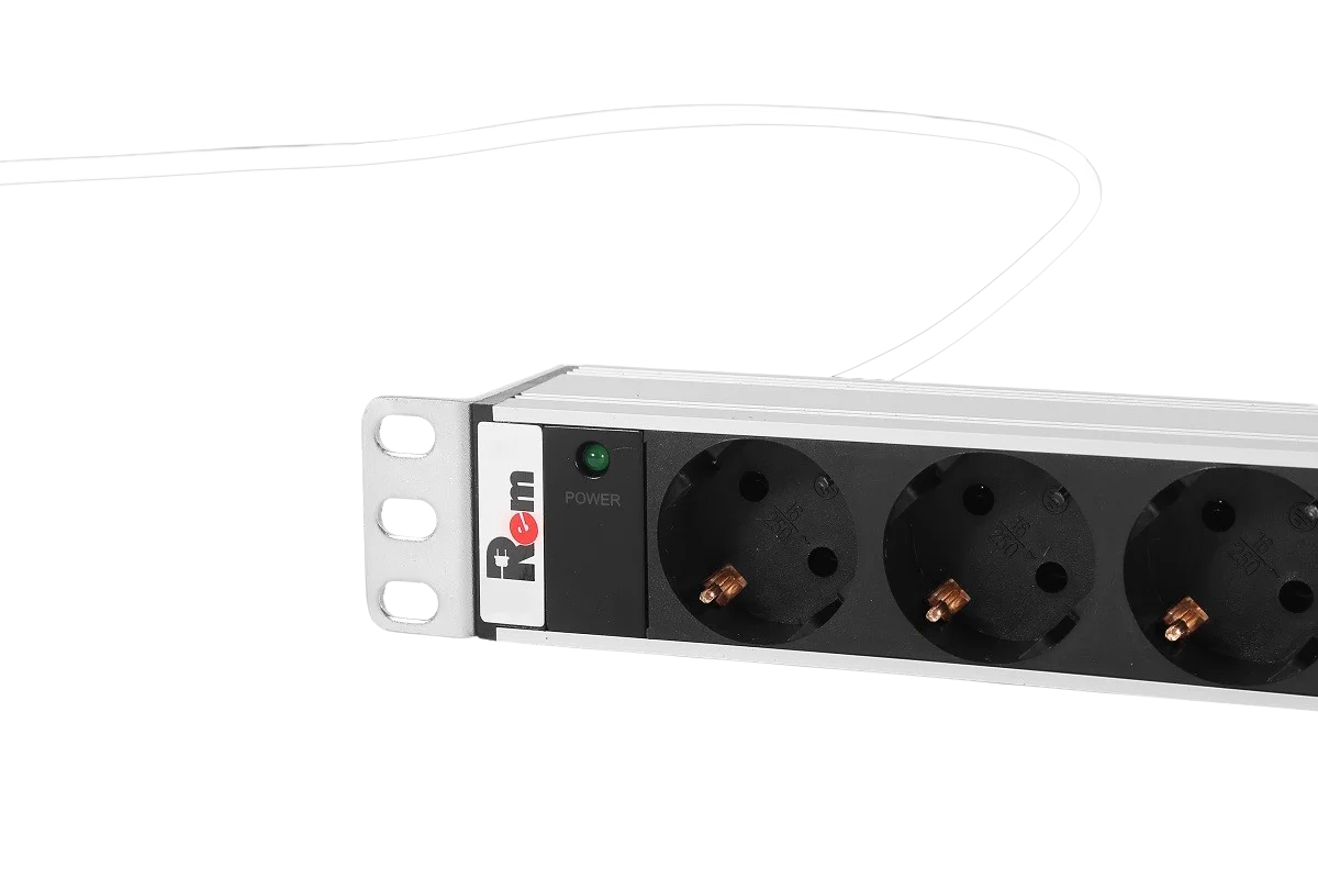 Rem R-3x16-30S-I-1820-3-3PN Вертикальный блок розеток 19" до 16А