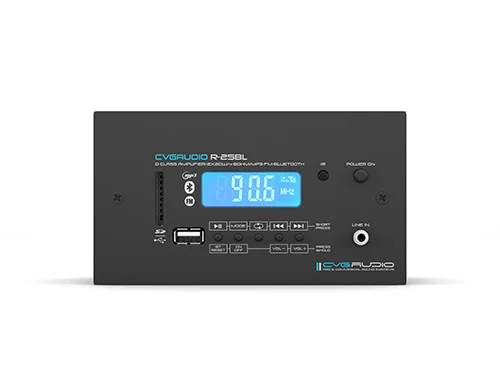 CVGaudio R-25BL Трансляционный усилитель 15/25 Вт, на 2 зоны