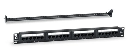 Cabeus PL-24-Cat.6-Dual (7128c) Патч-панель 19"  на 24 порта