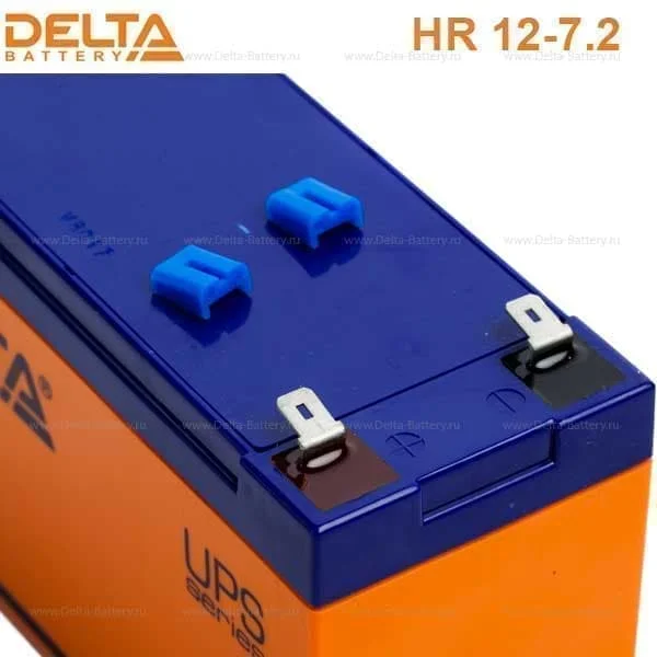 Аккумулятор Delta HR 12-7.2 AGM (12 В / 7,2 Ач)