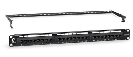 Cabeus PL-24-Cat.6a-Dual (7651c) Патч-панель 19"  на 24 порта