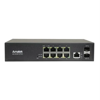 Коммутатор Amatek AN-SGM10P8D