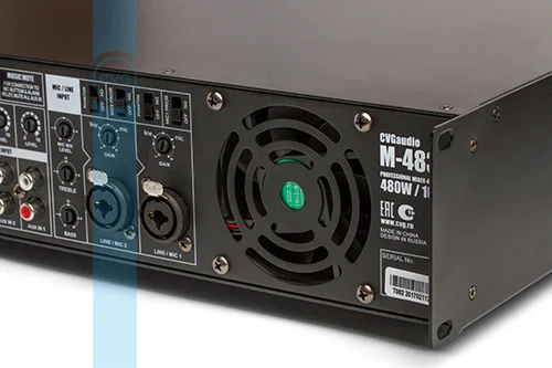 CVGaudio M-483T Трансляционный усилитель 480 Вт, на 1 зону