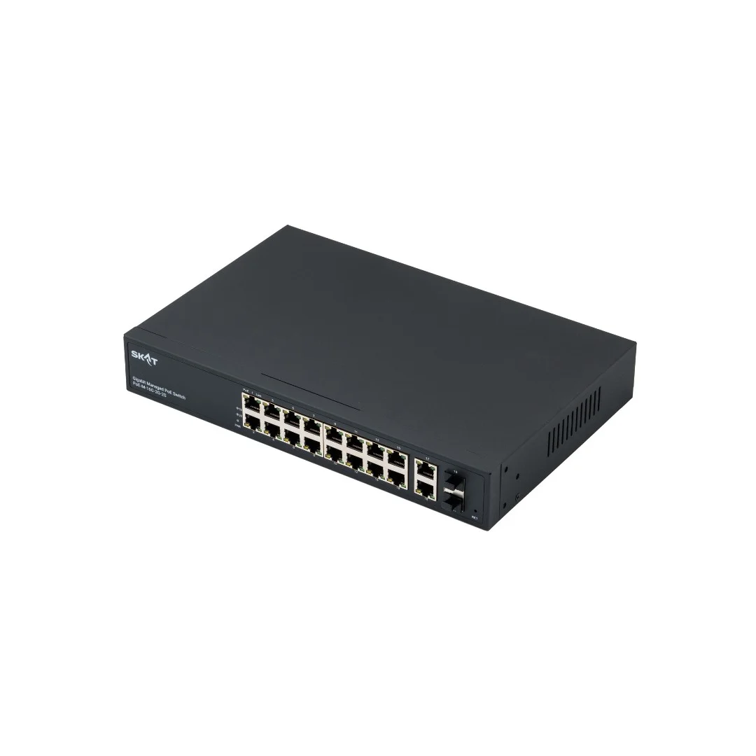 Коммутатор Бастион SKAT PoE-M-16G-2G-2S