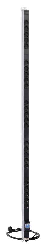Rem R-16-25S-A-1820-3 Вертикальный блок розеток 19" до 16 А