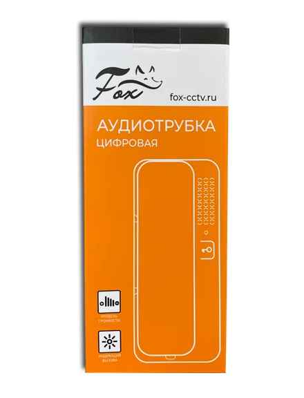Аудиотрубка FOX FX-HS2D (серая)