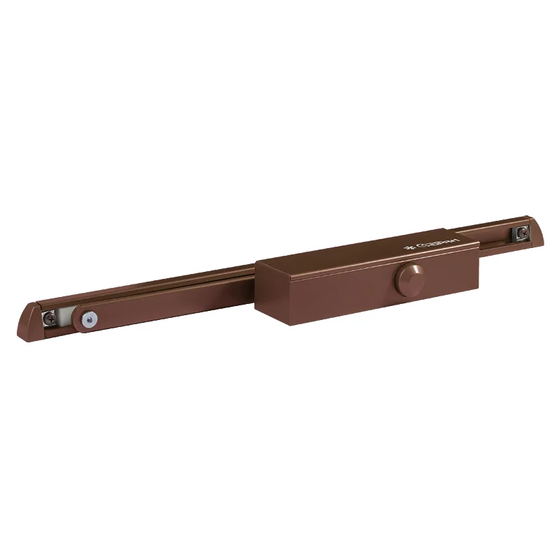Дверной доводчик Нора-М 820 Slider (коричневый) до 70 кг, EN3