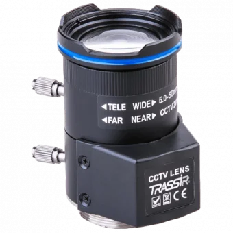 Объектив TRASSIR TR-L4M2.7D5-50IR, 4 Мп,