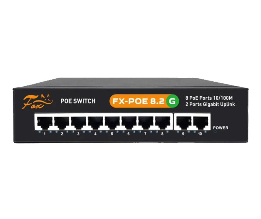 Коммутатор FOX FX-POE8.2G