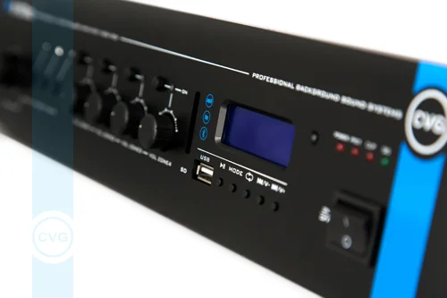 CVGaudio M-123Tmz Трансляционный усилитель 120 Вт, на 4 зоны