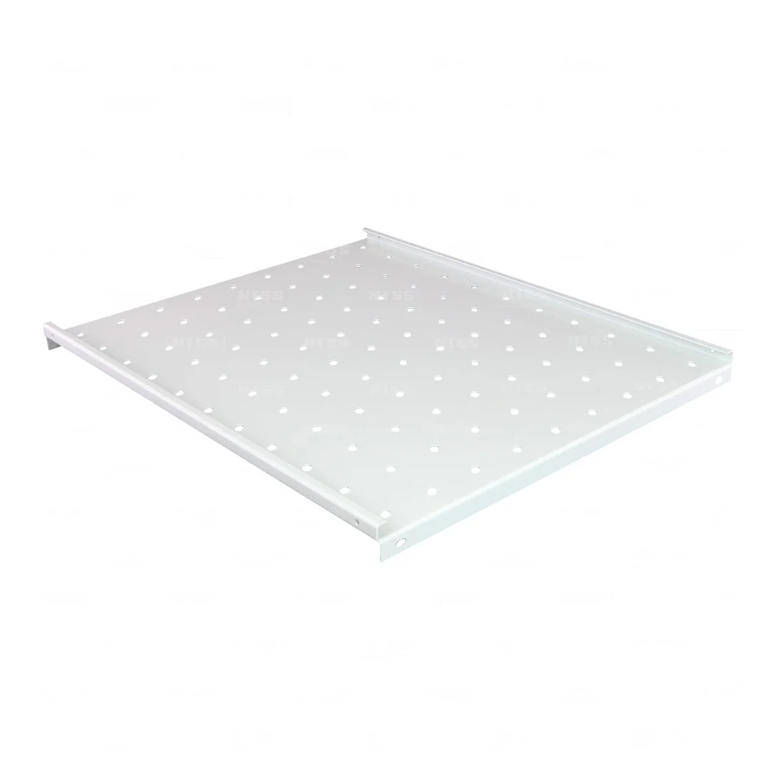 Бастион SKAT TB Shelf D600-G Серая перфорированная полка, 1U