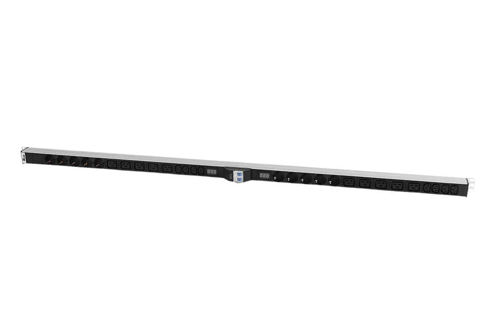 Rem R-32-10S-8C13-10C19-A-Am-1420-K Вертикальный блок розеток 19" до 32А