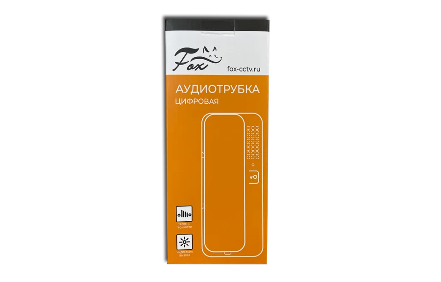 Аудиотрубка FOX FX-HS2D (белая)