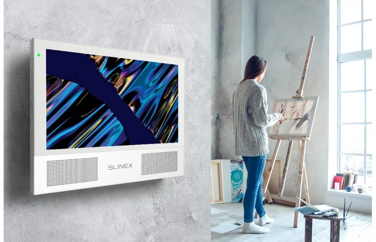 Монитор видеодомофона Slinex Sonik 7 Cloud (White)