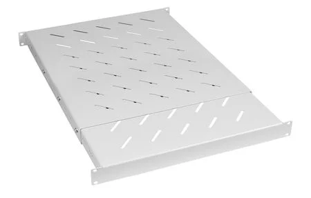Cabeus SH-J018-SS-600-100KG (11248c) Серая перфорированная полка, 1U