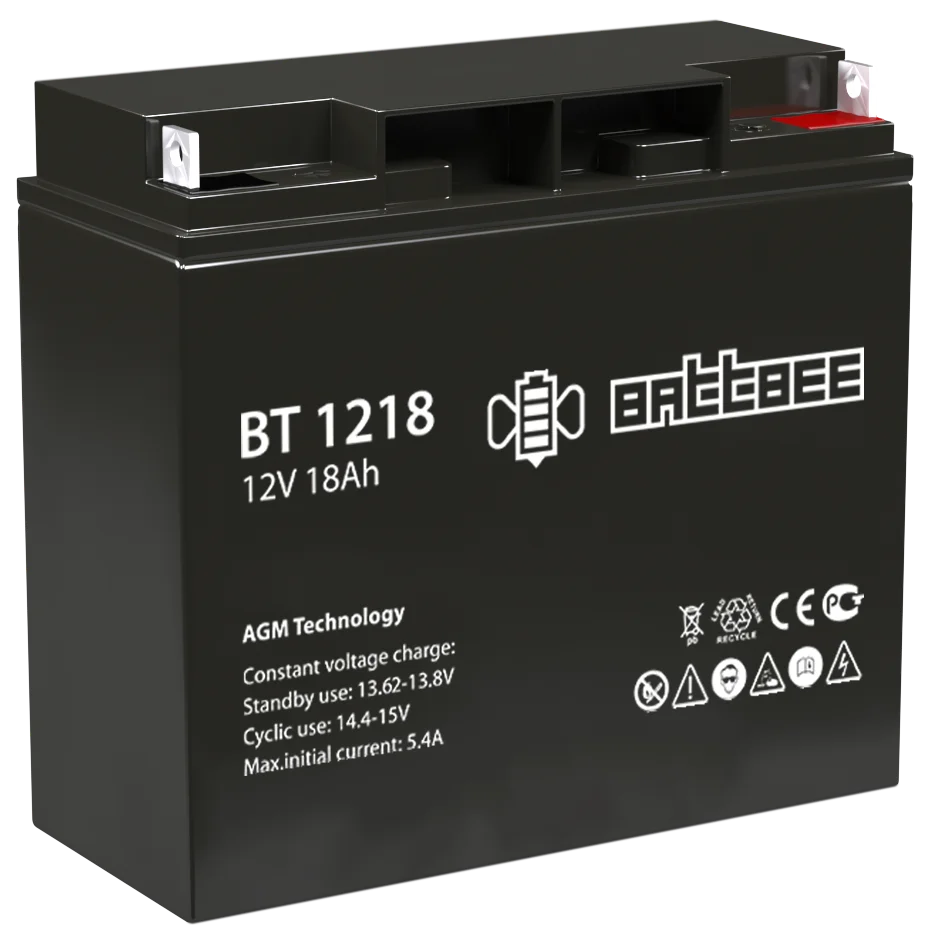 Аккумулятор Battbee BT 1218 AGM (12 В / 18 Ач)