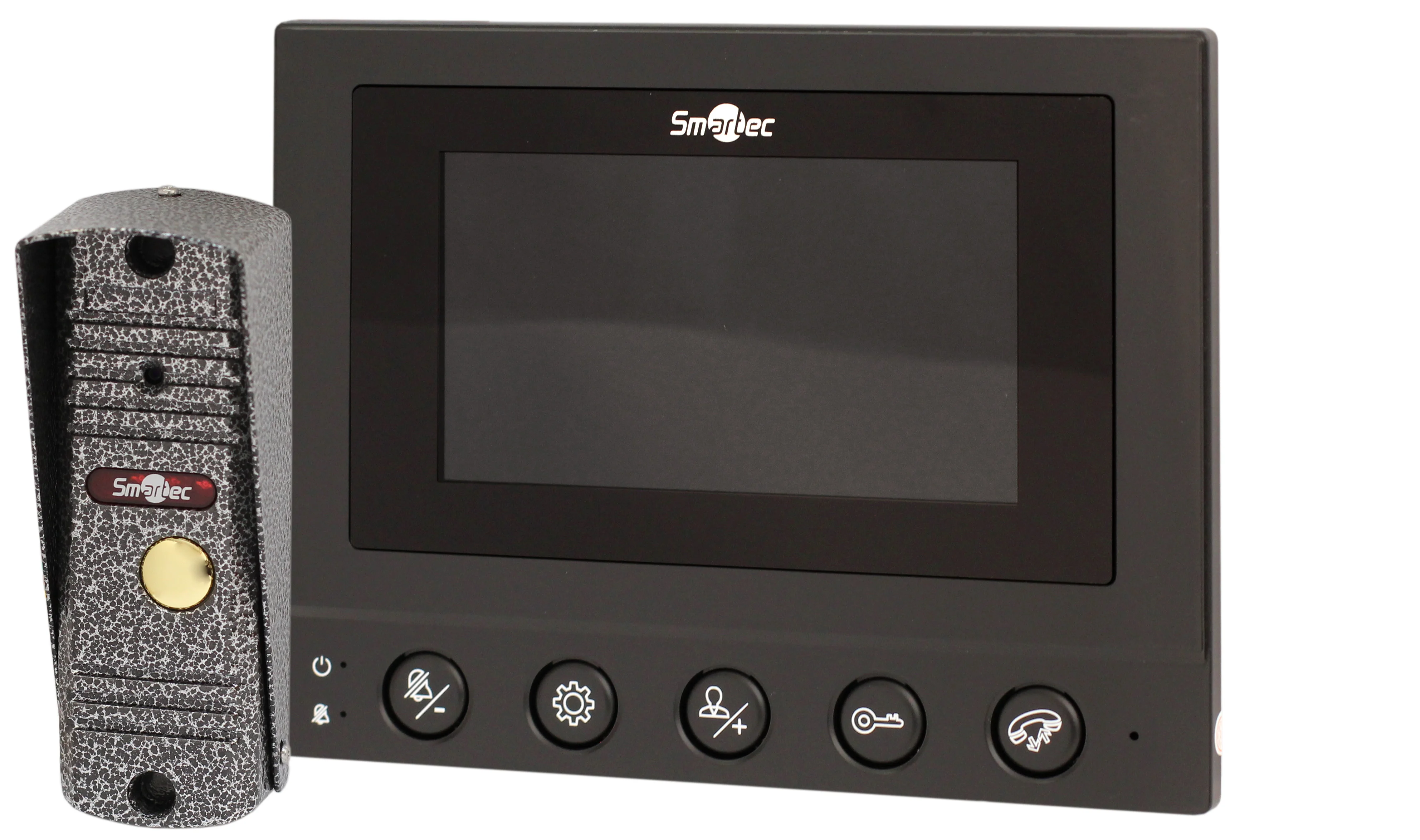 Комплект видеодомофона Smartec ST-MS604S-BK