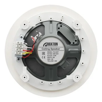 Roxton PA-620T Потолочный громкоговоритель 1,5/3/6 Вт