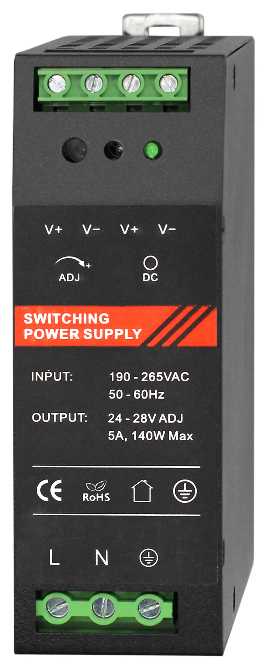 Блок питания Smartec ST-PS205DDX-BK  24-28 В / 5 А