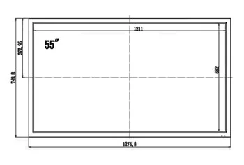 Монитор для видеонаблюдения Amatek APV-M55PK, 55"