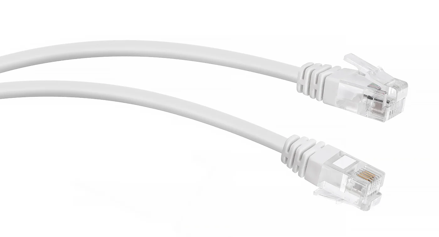 Патч-корд Cabeus PC-TEL-RJ12-0.5m (7886c)