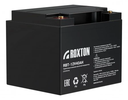 Аккумулятор Roxton RBT-12V40AH AGM (12 В / 40 Ач)