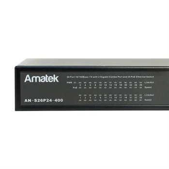 Коммутатор Amatek AN-S26P24-400 c HiPoE