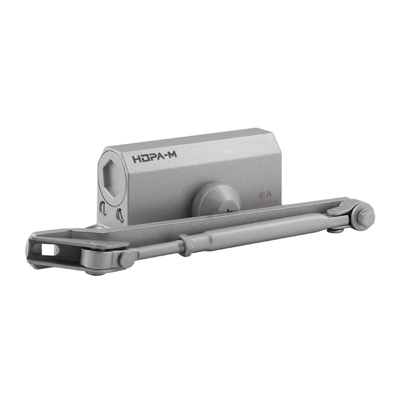 Дверной доводчик Нора-М ISPARUS 410 (серый) до 60 кг, EN3