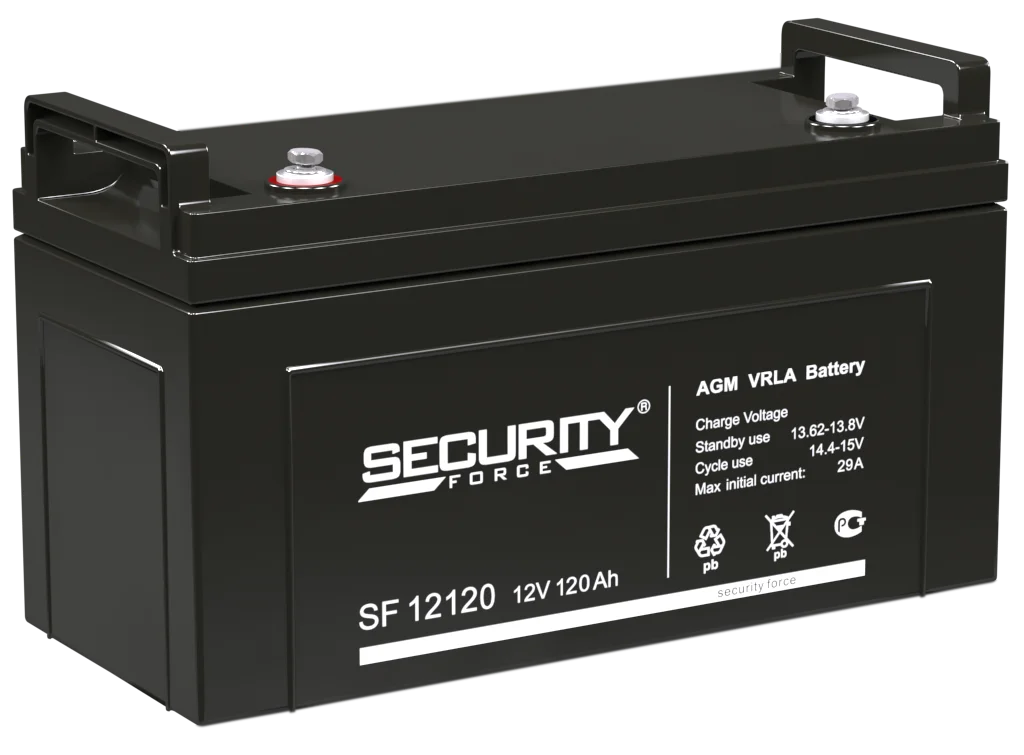 Аккумулятор Security Force SF 12120 AGM (12 В / 120 Ач)