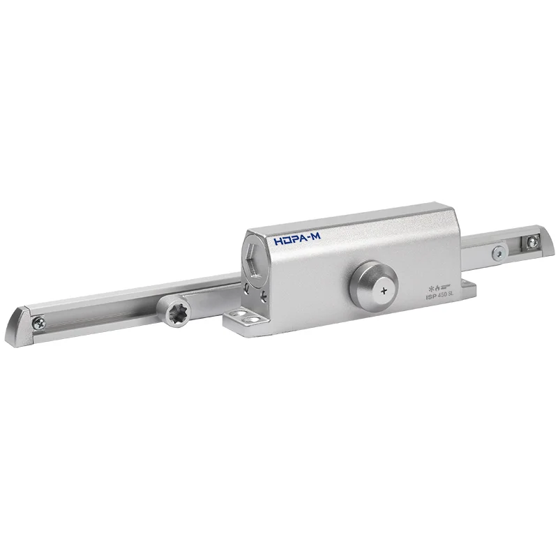 Дверной доводчик Нора-М ISPARUS 450 Slider (серебро) ,