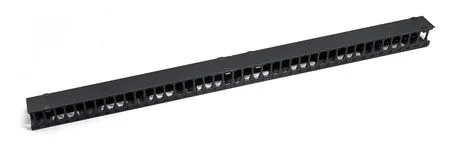 Cabeus VCM-PL-42U-BK (11136c) Вертикальный 42U кабельный органайзер 19" Черный
