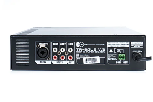 CVGaudio TR-80LS Трансляционный усилитель 80 Вт, на 1 зону