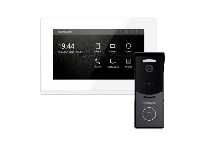 Комплект видеодомофона Novicam IMPULSE 7 IP WIFI KIT WHITE Novicam v.4647