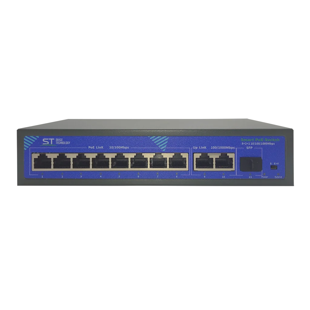Коммутатор Space Technology ST-S87POE (2G/1S/120W/A)PRO