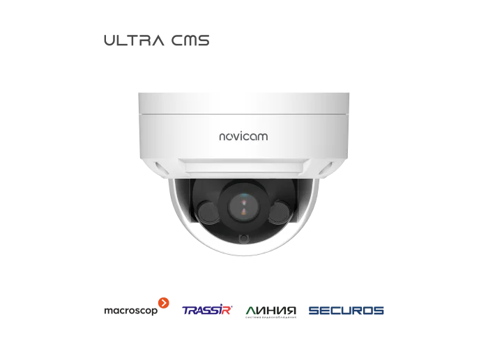 Novicam LUX 54X Novicam v.1047V IP Видеокамера 5 Мп, объектив 2,8 мм