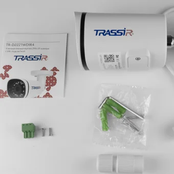 TRASSIR TR-D2221WDIR4 2.8 IP Видеокамера 2 Мп, объектив 2,8 мм