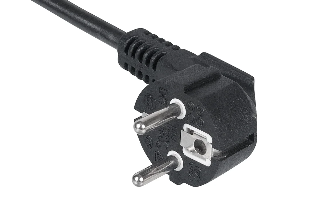 Cabeus PC-186-VDE-1.5-0.5M (12268c) кабель питания Schuko + IEC 320 C13, 0.5 м