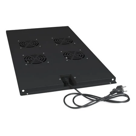 Cabeus TRAY-120-BK (9806c) вентиляторный модуль, с 4 вентиляторами